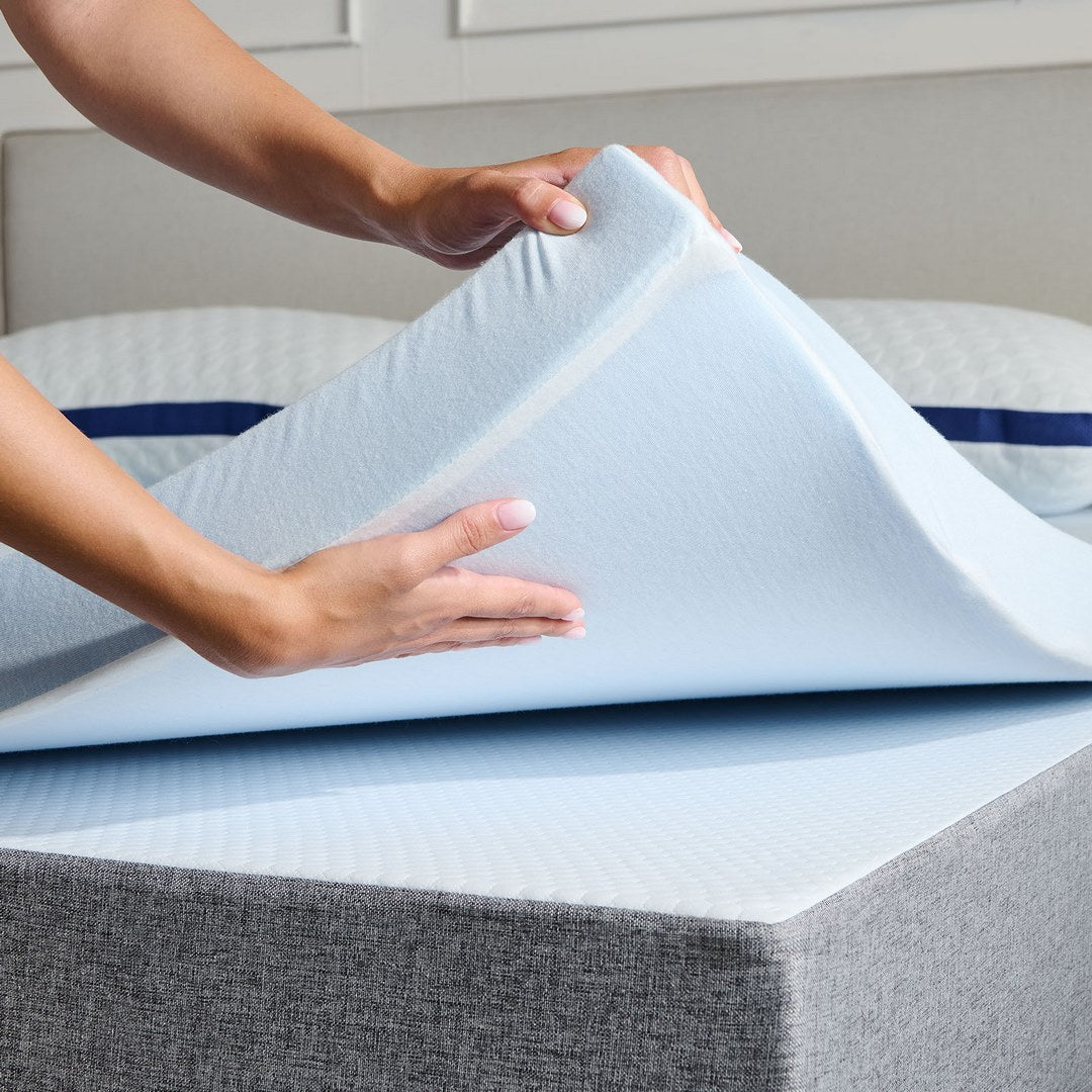 Twolike Cooling Memory Foam Mattress Topper