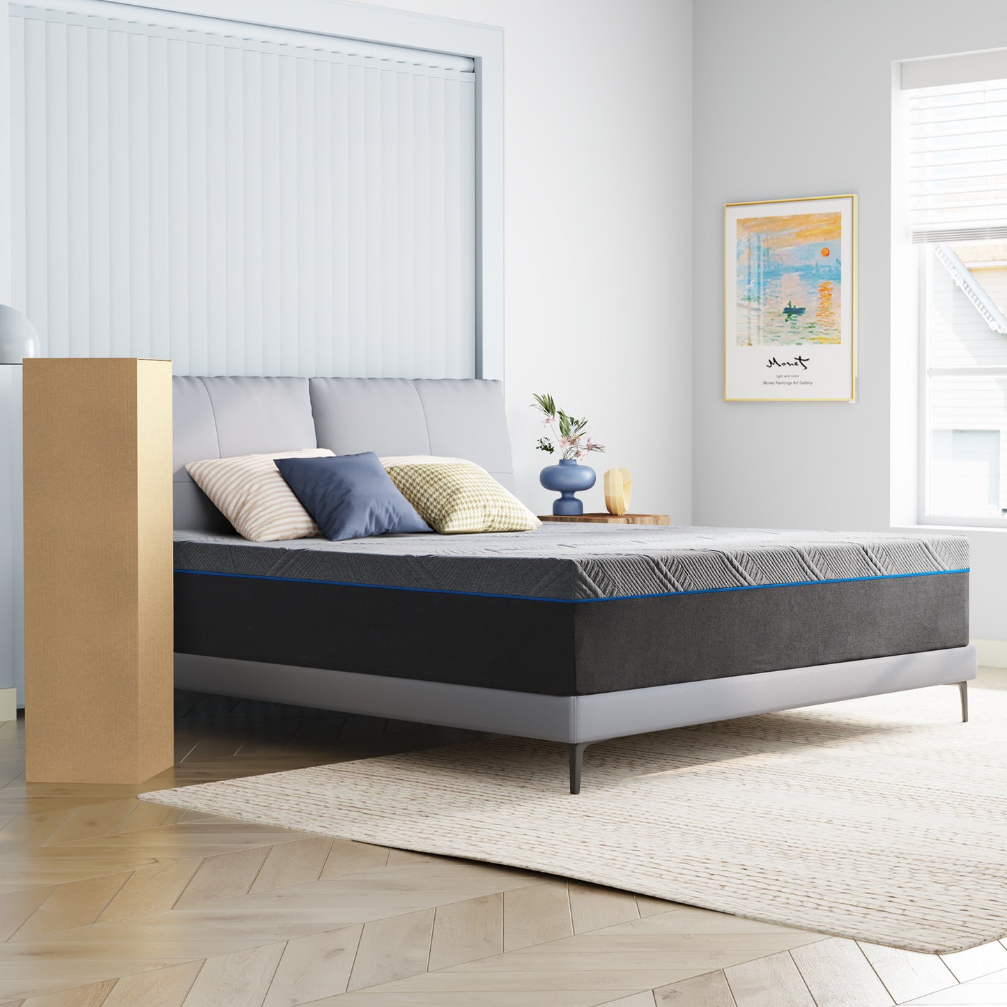 Twolike Eleanor Memory Foam Mattress, Fiberglass free