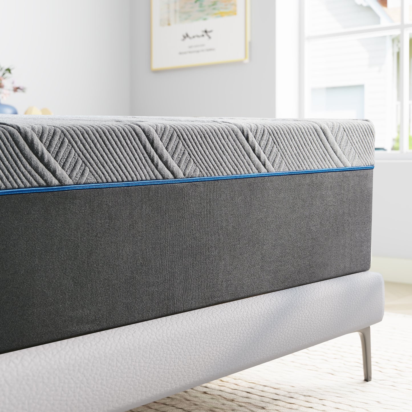 Twolike Eleanor Memory Foam Mattress, Fiberglass free