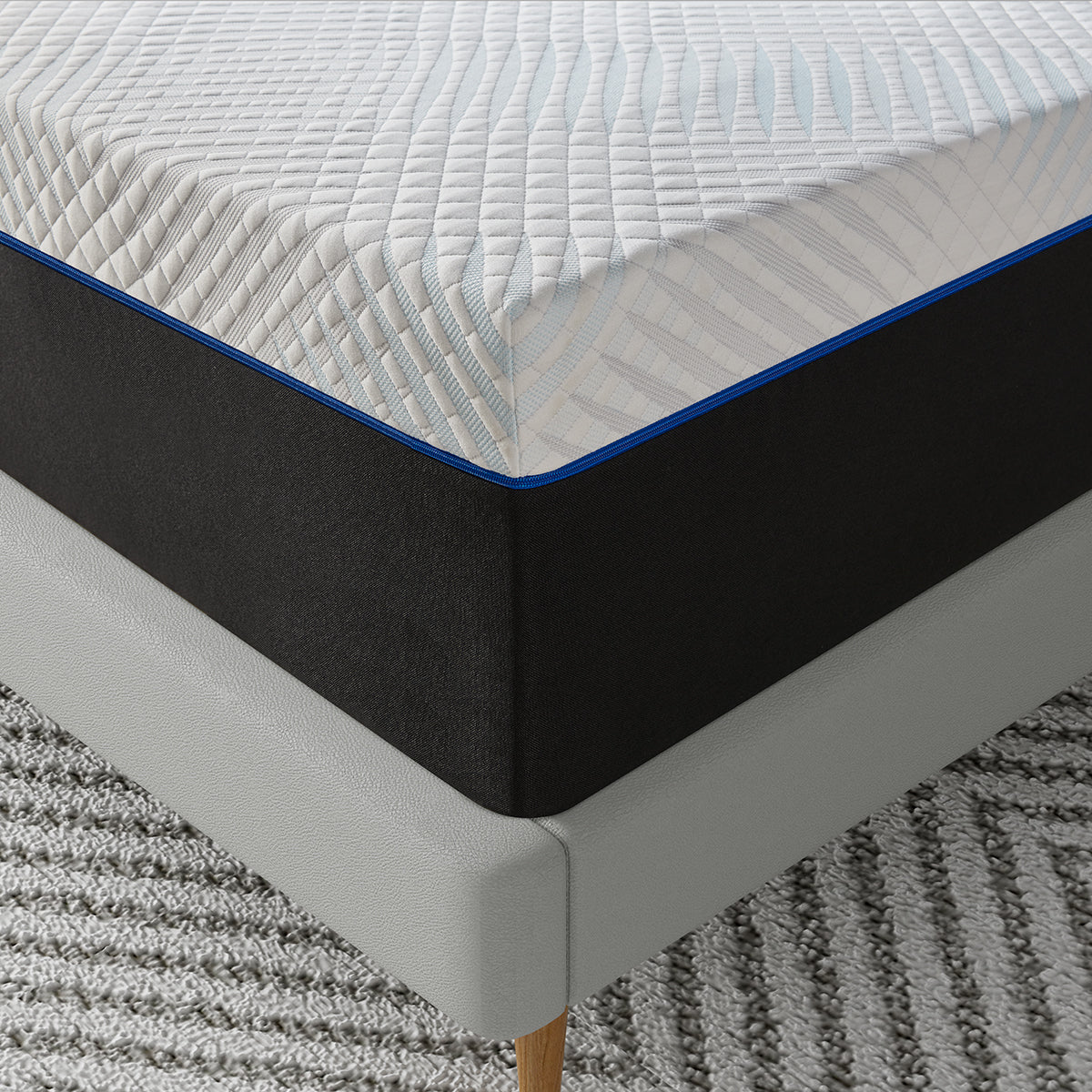 Twolike Iris Memory Foam Mattress, Fiberglass free