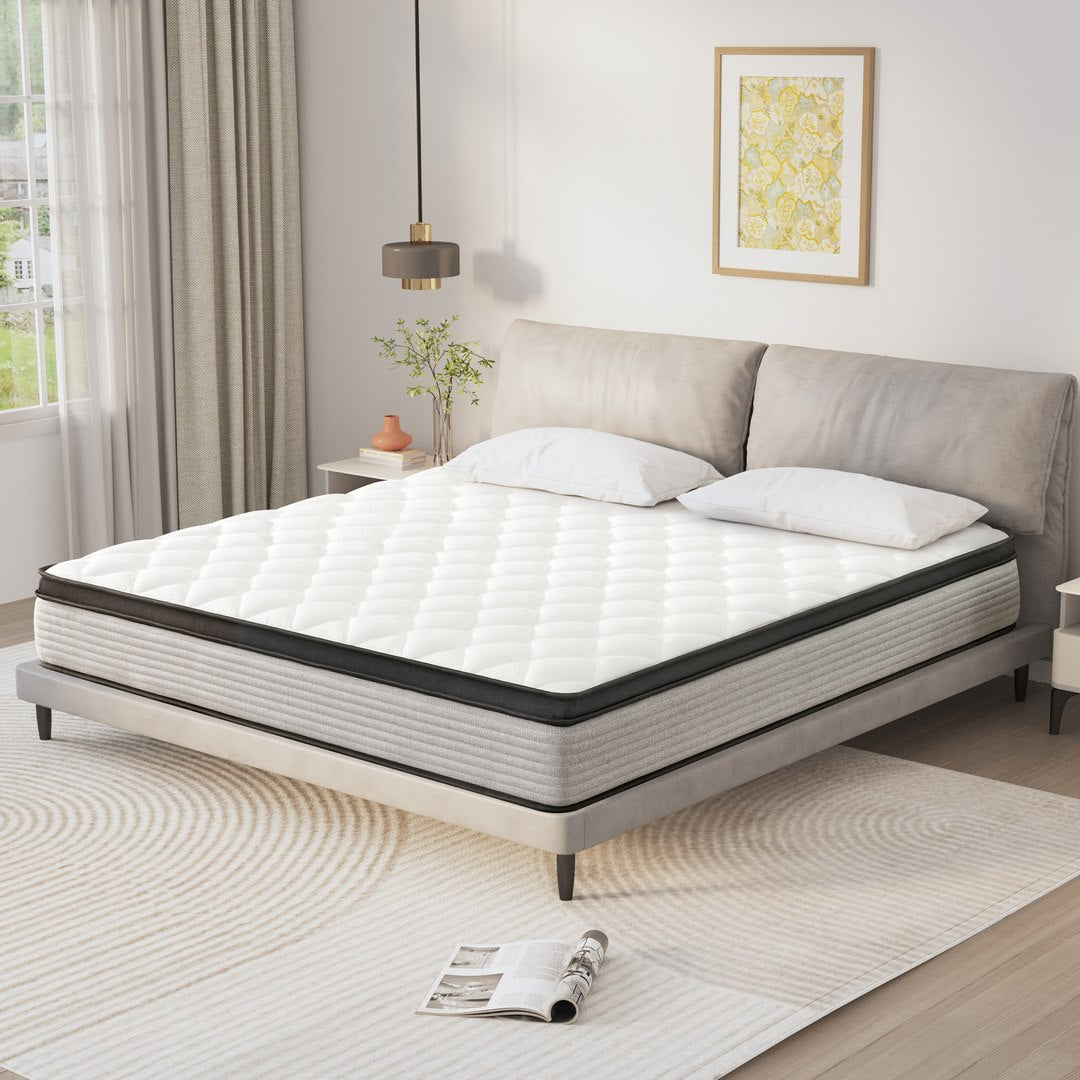 Twolike Essentia Innerspring Hybrid Mattress, Fiberglass free