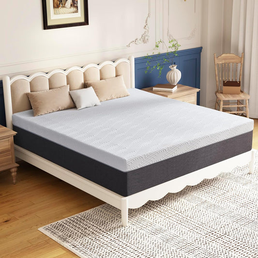 Twolike Mirage Memory Foam Mattress, Fiberglass free