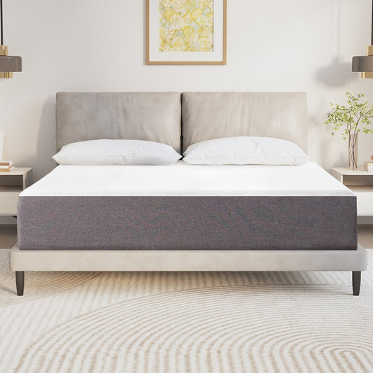 Twolike Delicate Memory Foam Mattress, Fiberglass free