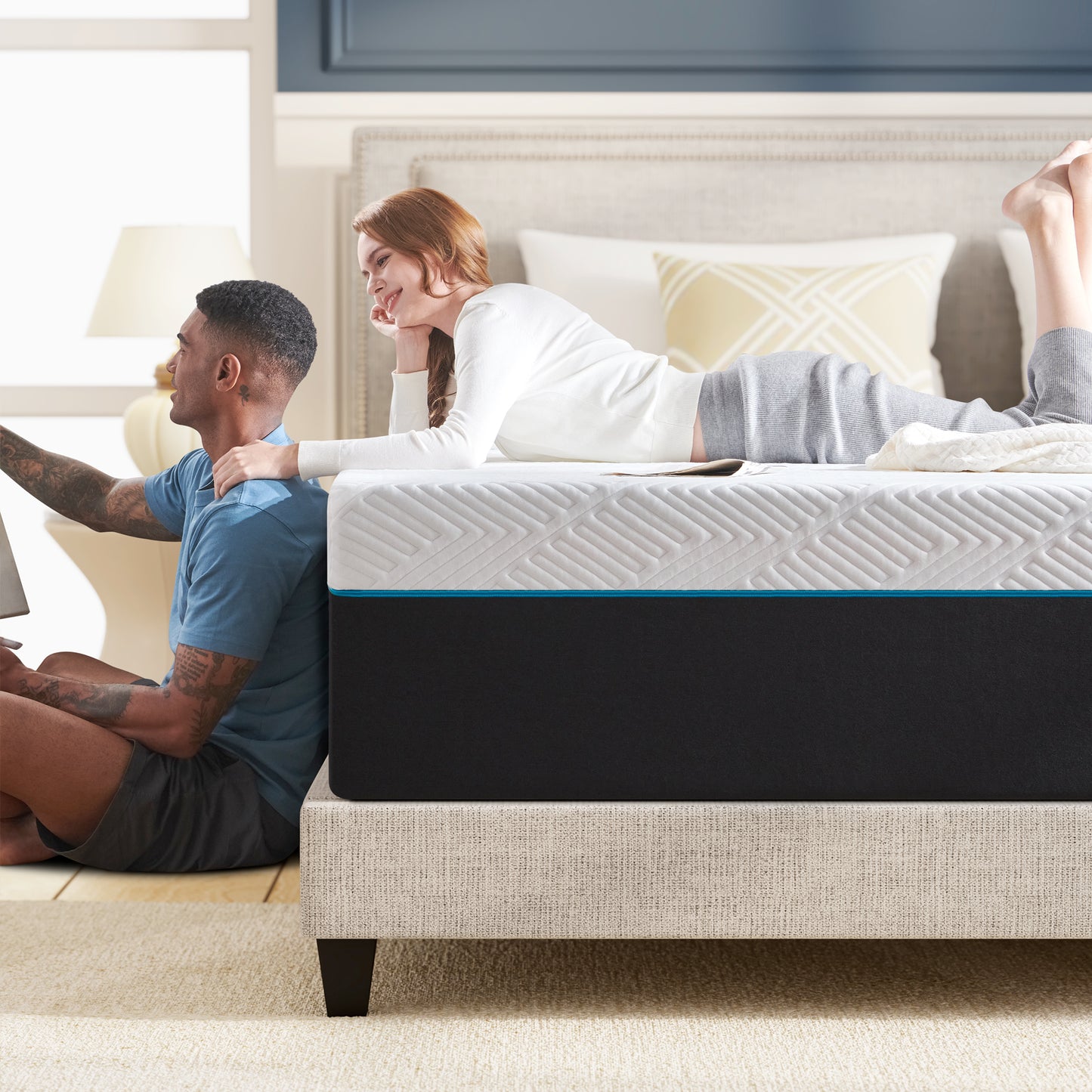 Twolike Baykal Foam Mattress Firm, Fiberglass free