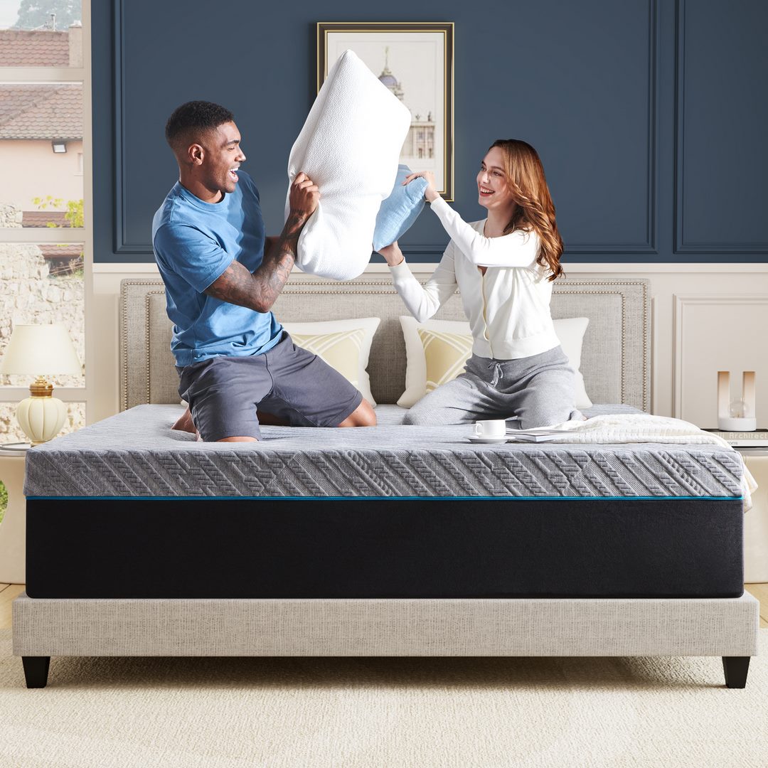 Twolike Vitalize Memory Foam Mattress, Fiberglass free