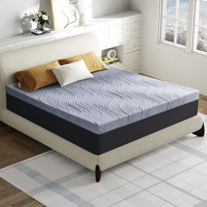 Twolike Shelly Memory Foam Mattress, Fiberglass Free