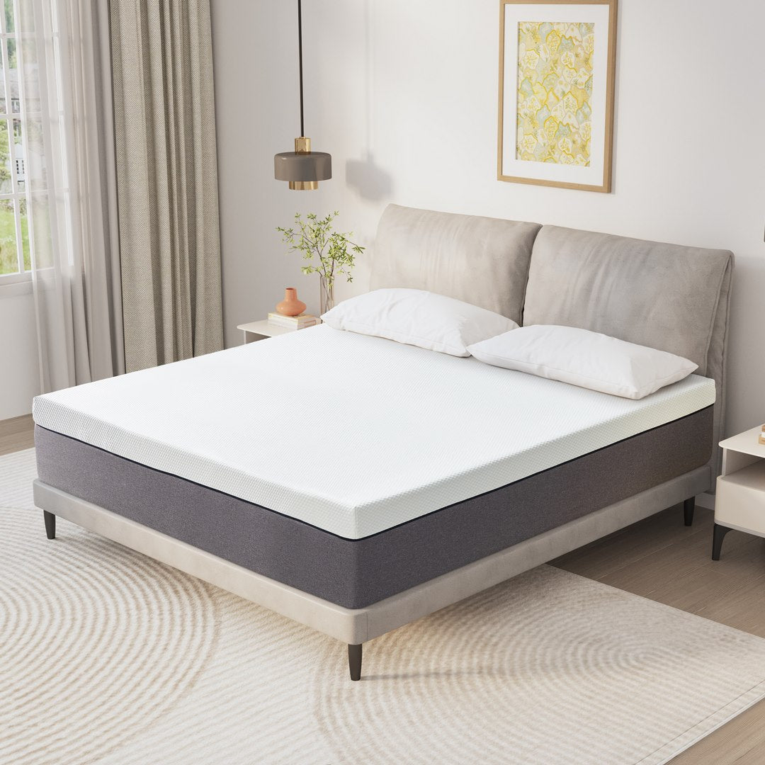 Twolike Edenic Memory Foam Mattress, Fiberglass free