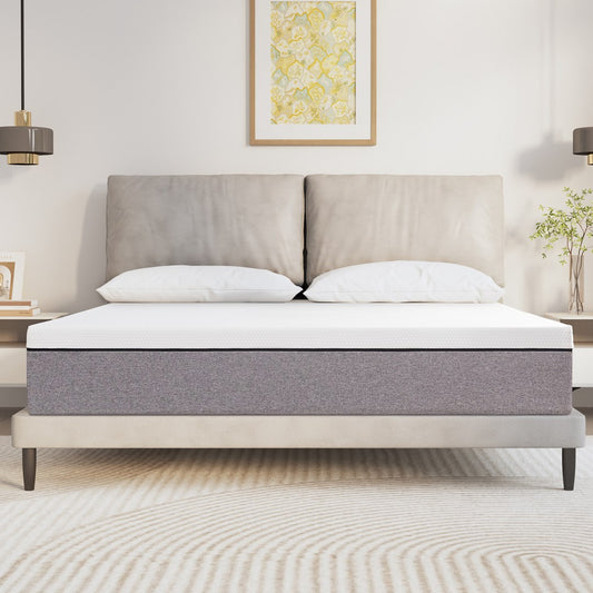 Twolike Edenic Memory Foam Mattress, Fiberglass free