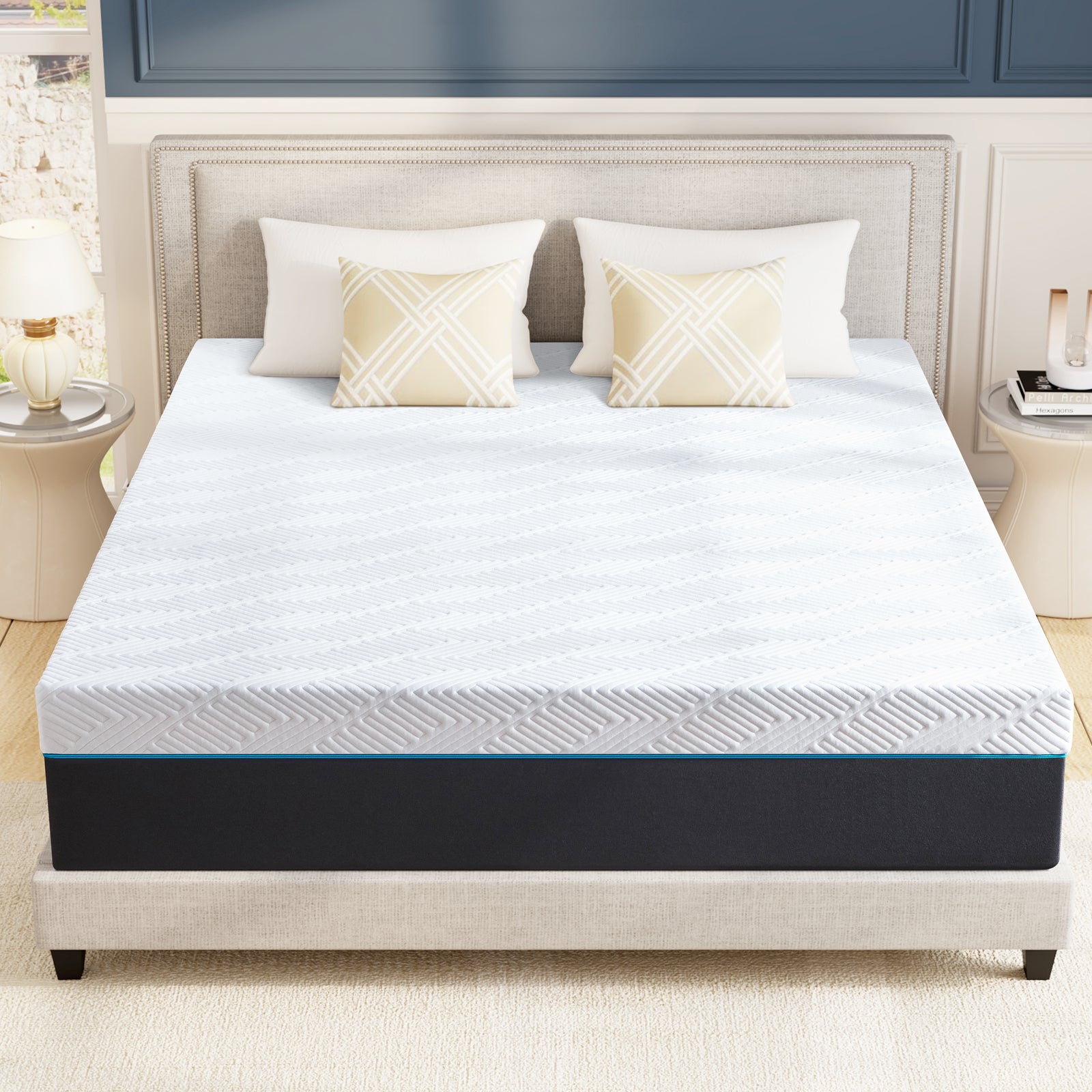 Twolike Baykal Memory Foam Mattress, Fiberglass free