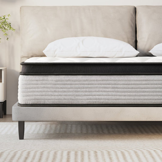 Twolike Essentia Innerspring Hybrid Mattress, Fiberglass free