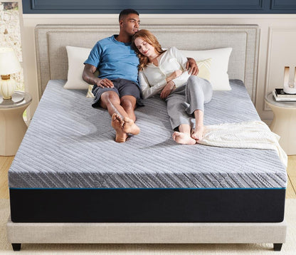 Twolike Vitalize Memory Foam Mattress, Fiberglass free