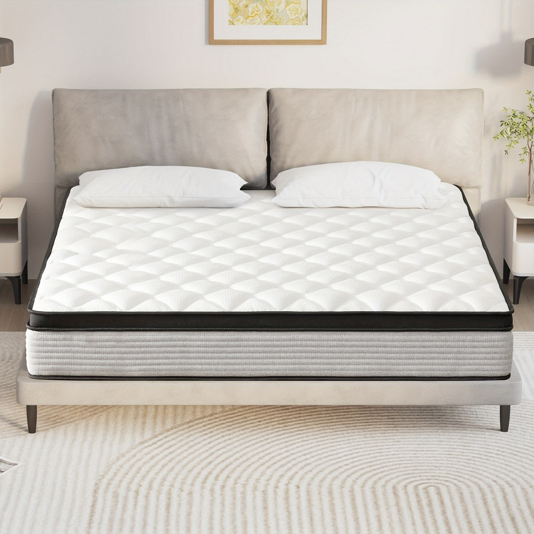 Twolike Essentia Innerspring Hybrid Mattress, Fiberglass free