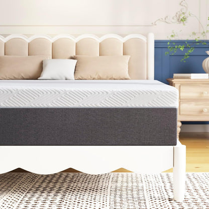 Twolike Mirage Memory Foam Mattress, Fiberglass free