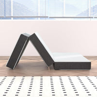 Twolike Allure Tri-Fold Foam Mattress, Fiberglass Free