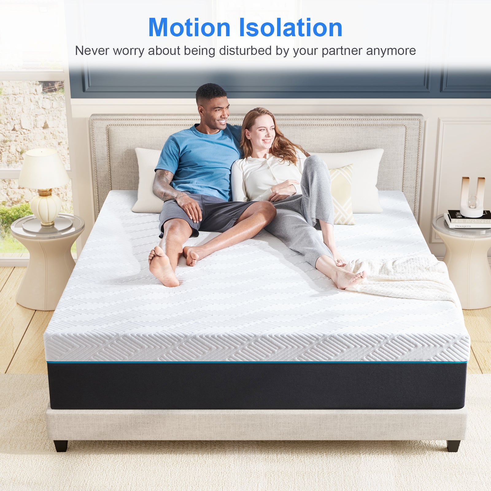 Twolike Baykal Foam Mattress Firm, Fiberglass free