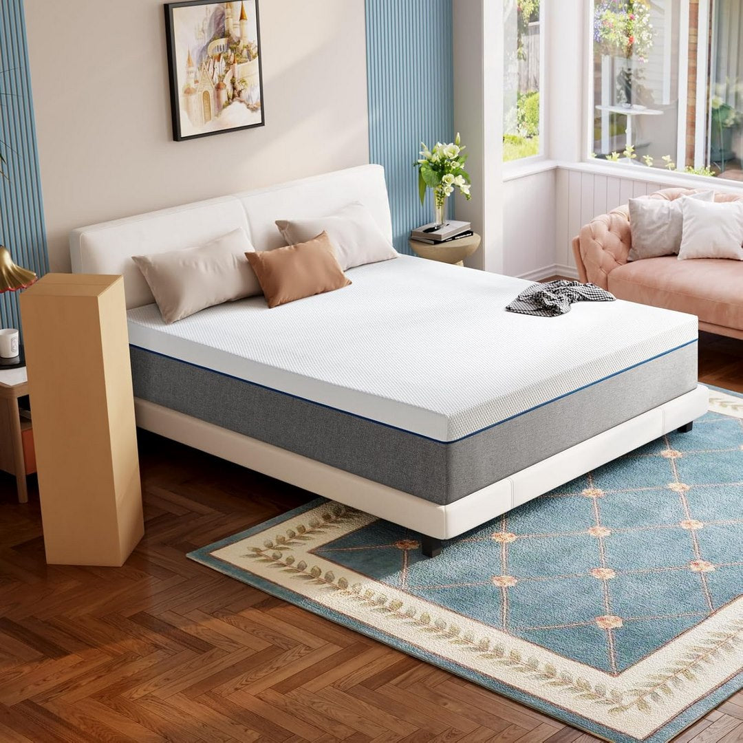 Twolike Olivia Memory Foam Mattress, Fiberglass Free