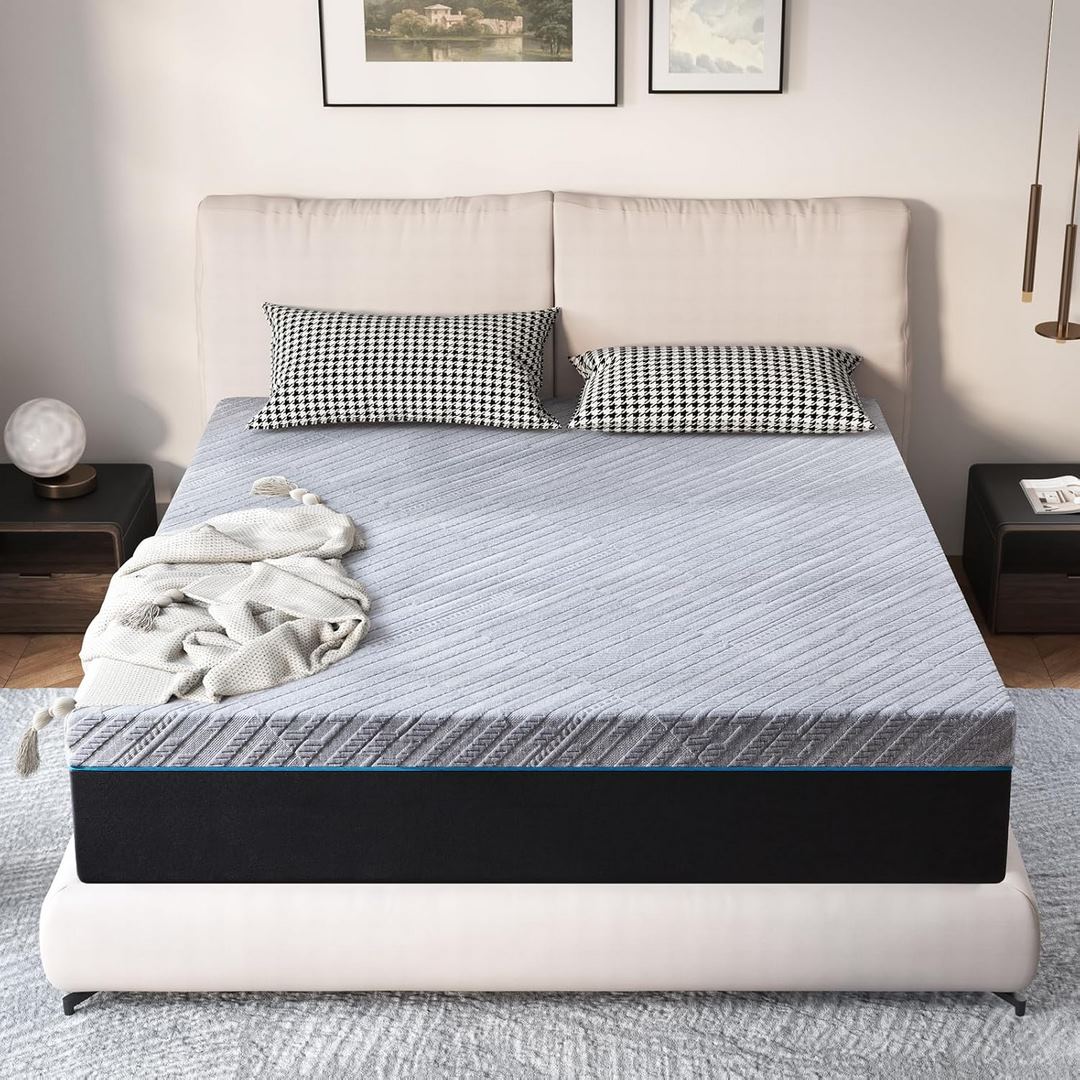 Twolike Lumina Memory Foam Mattress, Fiberglass Free