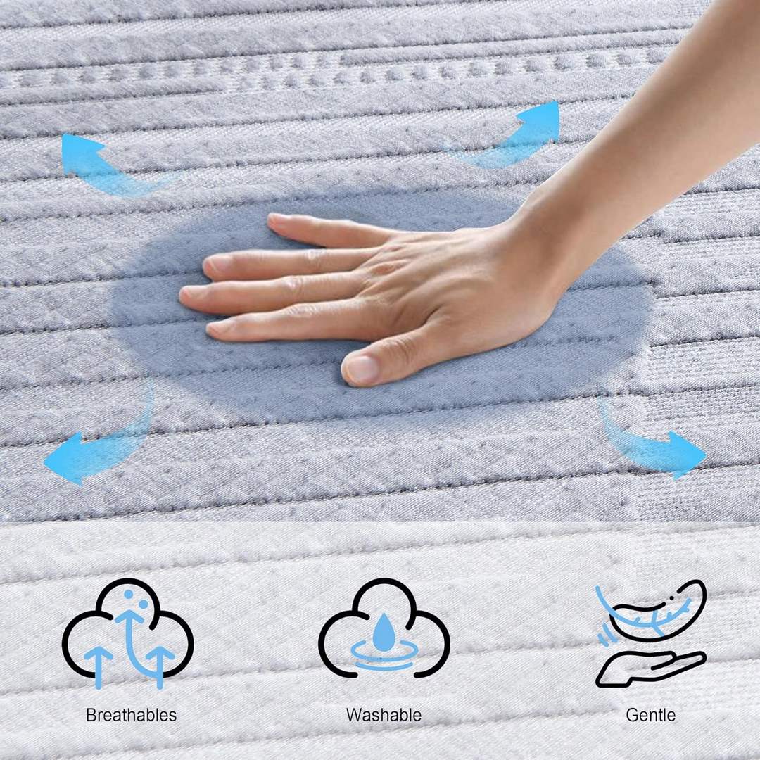 Twolike Lumina Memory Foam Mattress, Fiberglass Free