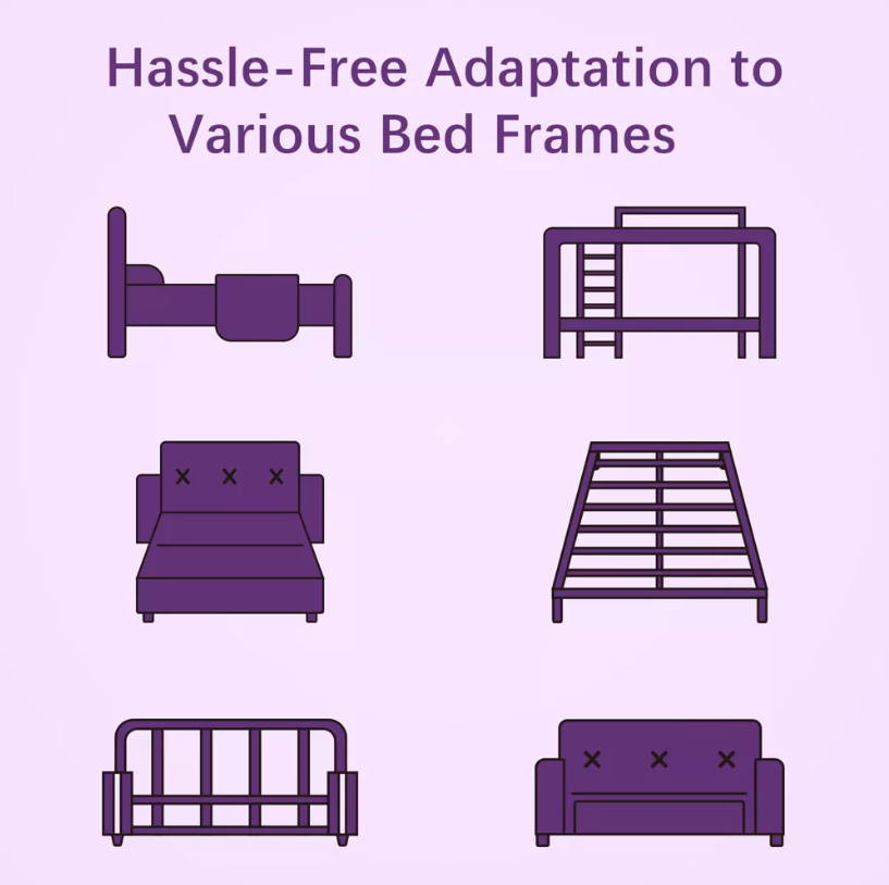 Wuleitex store 10 " gel memory foam mattress